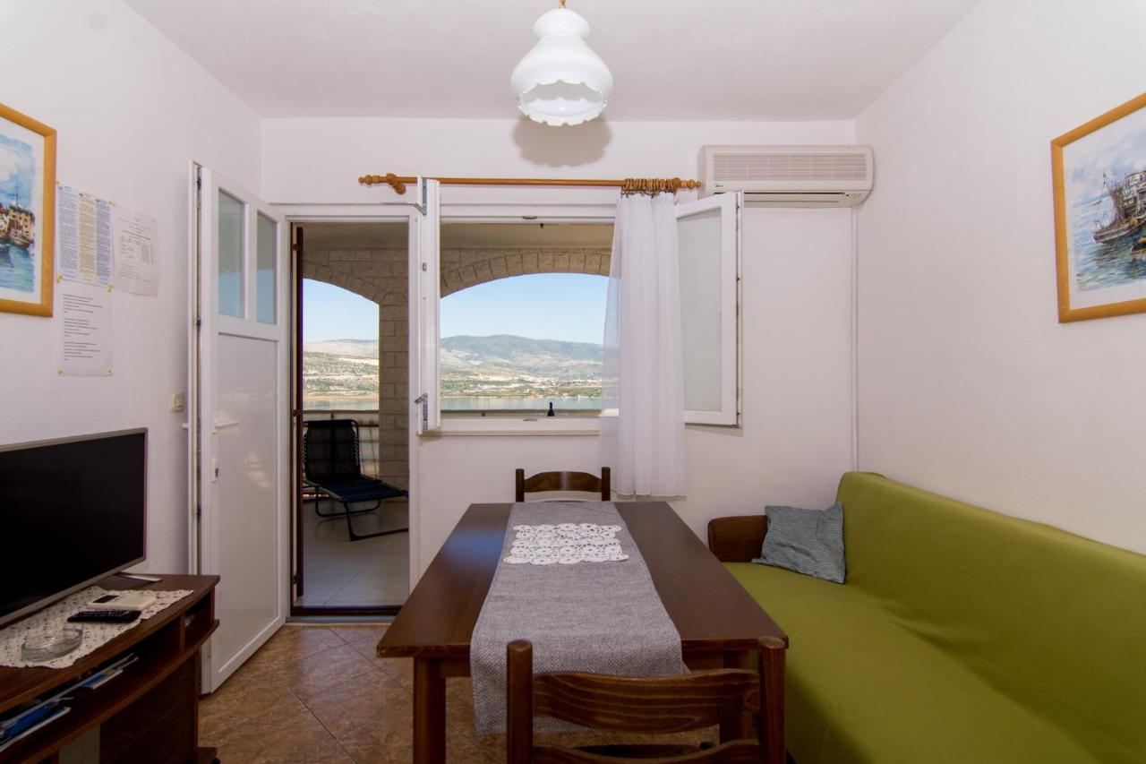 Holidays Apartments Slanada With Terrace And Sea View, Near The Beach & Town Trogir, Free Parking, Quiet Place On Peninsula Ciovo Exterior photo